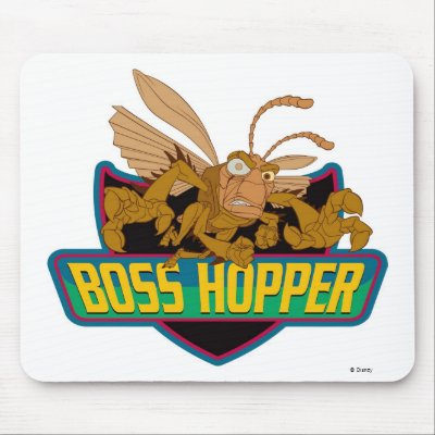 Boss Hopper Logo Disney mousepads