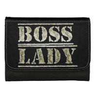 Boss Lady Money Medium Leather Wallet