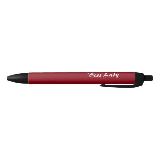 Boss Lady Pen Gift for Female Boss Add Your Color