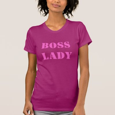 Boss Lady Pink T-Shirt