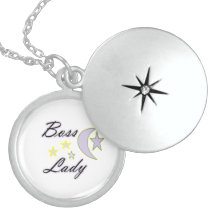Boss Lady Stars & Crescent Moon Necklace