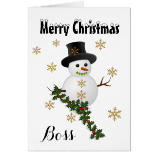Merry Christmas Boss Gifts on Zazzle