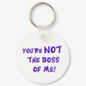 Boss of Me keychains by wolfmama Boss of Me keychains