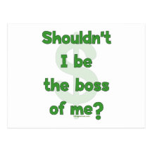 Boss Of Me Post Cards