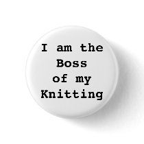 Boss of my knitting button