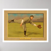 Boss Schmidt Tigers Baseball 1911 Print