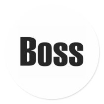Boss Sticker
