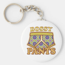 Bossy Pants v2 Key Chain