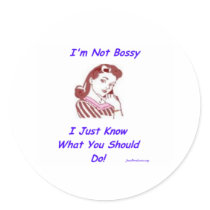 Bossy Sticker