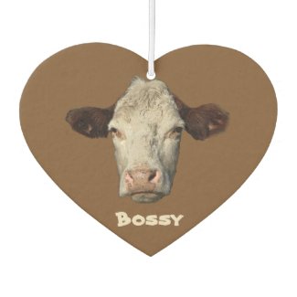 Bossy the Cow Air Freshener