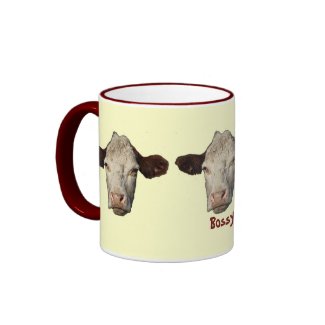 Bossy the Cow mug