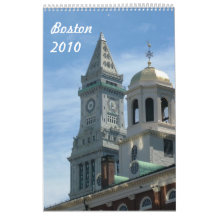 Boston 2010 wall calendars