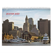 Boston 2013 Calendar