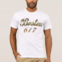 Boston 617 t-shirts