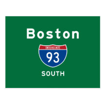 Boston 93 post card
