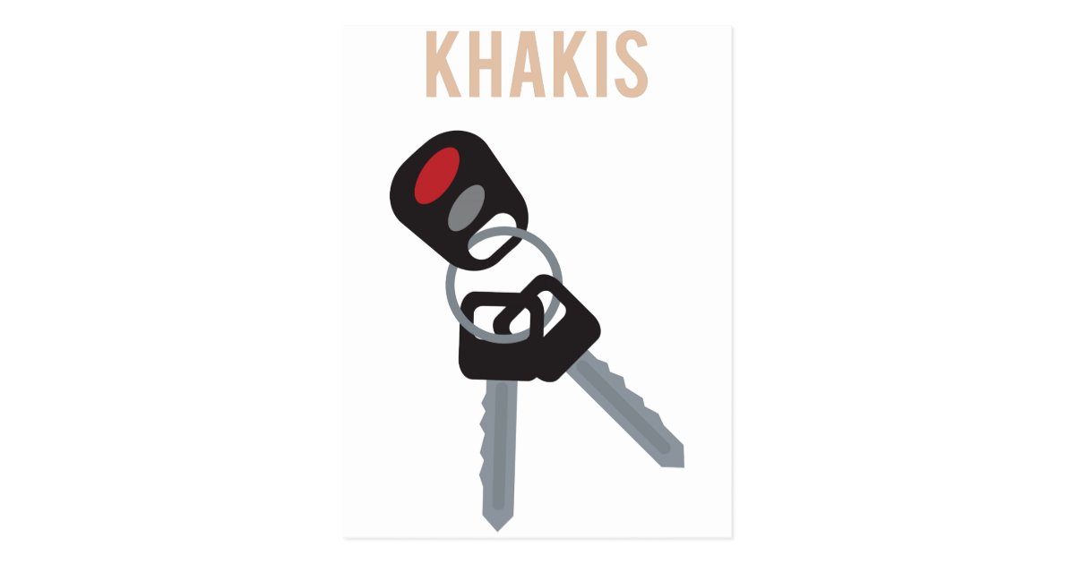 boston accent car keys khakis joke