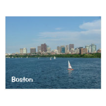 Boston and the Charles River Post Cards