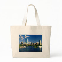 Boston Back Bay Area Canvas Bags