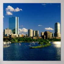 Boston Back Bay Area Print