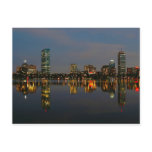 Boston Backbay at Night Post Card