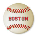 BOSTON BASEBALL magnets by dgpaulart BOSTON BASEBALL magnets