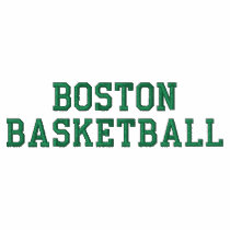 BOSTON  BASKETBALL embroidered shirts