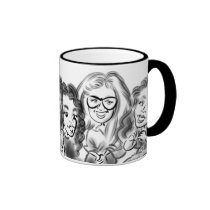 Boston Caricature Mug 13a