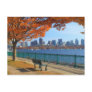 Boston Charles River Autumn Postcard