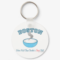 Boston Chowder War keychains