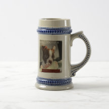 Boston Christmas Stein Coffee Mugs