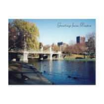 boston common postcard