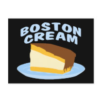 Boston Cream Pie postcards