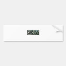 Boston - Don't Dump Bumper Stickers