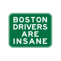 Boston Drivers Are Insane Photo Cut Outs