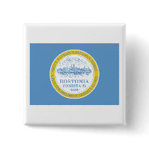 Boston Flag Button