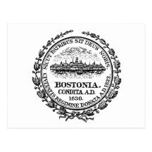 Boston Flag Post Cards