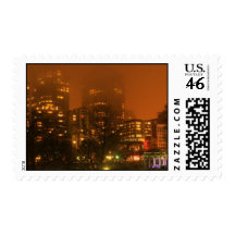 Boston Foggy First Night Postage