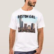 BOSTON GIRL t-shirts by scottylikesbeans BOSTON GIRL t-shirts