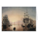 Boston Harbor Sunset card by Hawaiian_Angel Boston Harbor Sunset card