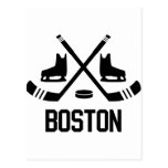 Boston Hockey Post Card