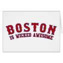 Boston is Wicked Awesome cards