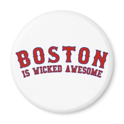 Boston is Wicked Awesome Magnet by strk3