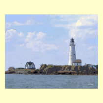Boston Lighthouse posters