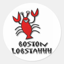 Boston Lobstahhh Stickers