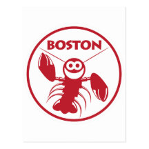 Boston Lobster Post Card