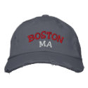 Boston, MA Embroidered Hat embroidered hats