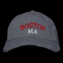Boston, MA Embroidered Hat embroidered hats