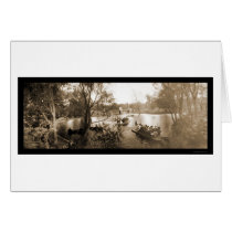 Boston MA Garden Boats Photo 1904 cards