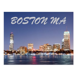 BOSTON MA POST CARDS