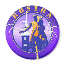 Boston magnets by glenndesigns Boston magnets